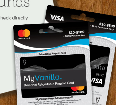 Sell MyVanilla Prepaid Card For Cash