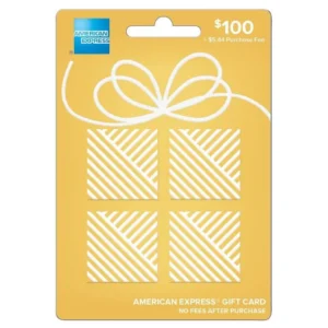 American Express Gift Card (Amex) - 100 USD